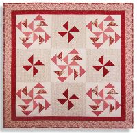 Swirling Geese Quilt - Pattern
