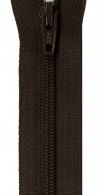 Black Walnut 14 Inch YKK Zipper