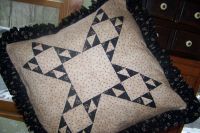 Shooting Star Sham or Topper - Pattern