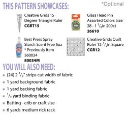 Fan Dance Table Topper - Pattern #2
