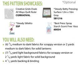 Capiz Lanterns - Pattern #2