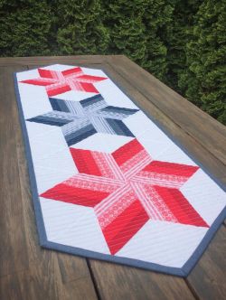 Twirl N Spin Table Runner - Pattern