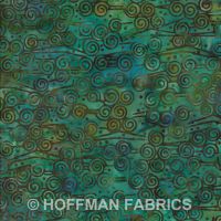F2018-31 Emerald - Bali Handpaint Batiks