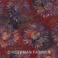 F2038-394 Merlot - Bali Handpaint Batiks