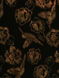 J2361-A4 Antique Black - Bali Handpaint Batiks - 1Yd Precut
