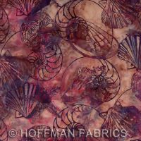 J2388-35 Claret - Bali Handpaint Batiks