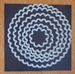 Die: Scallop Circles - Set of  6