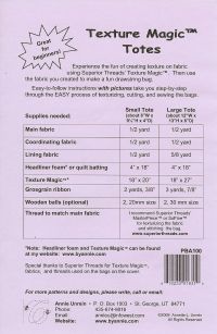 Texture Magic Totes - Pattern #2